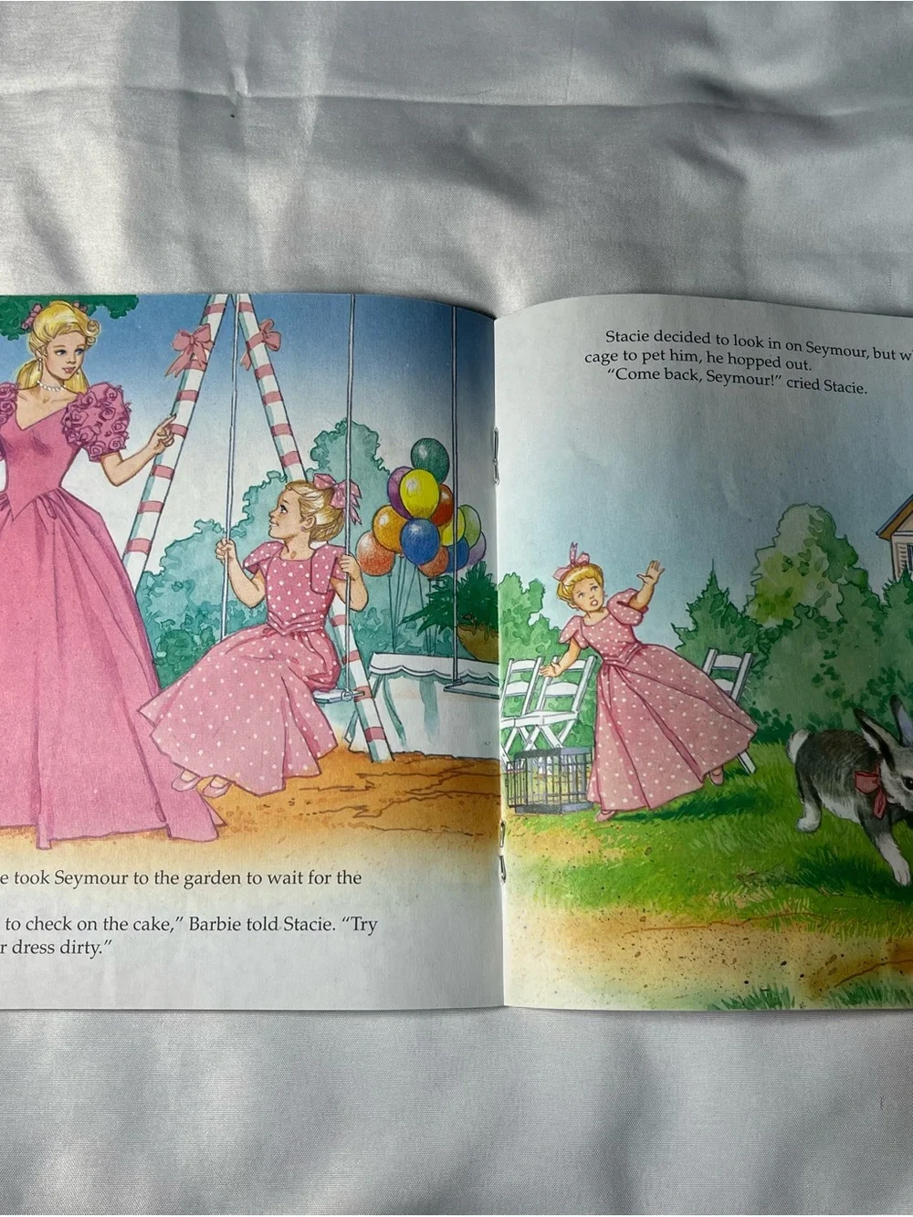 Vintage 1996 Dear Barbie The Wonderful Wedding Book Jean Waricha Golden Books PB